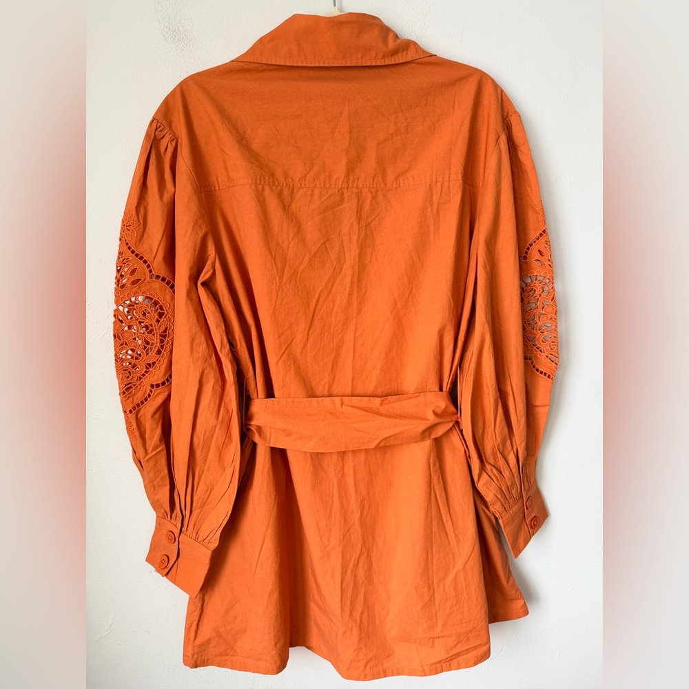 FARM Rio Orange Mini Dress - Picture 14 of 14